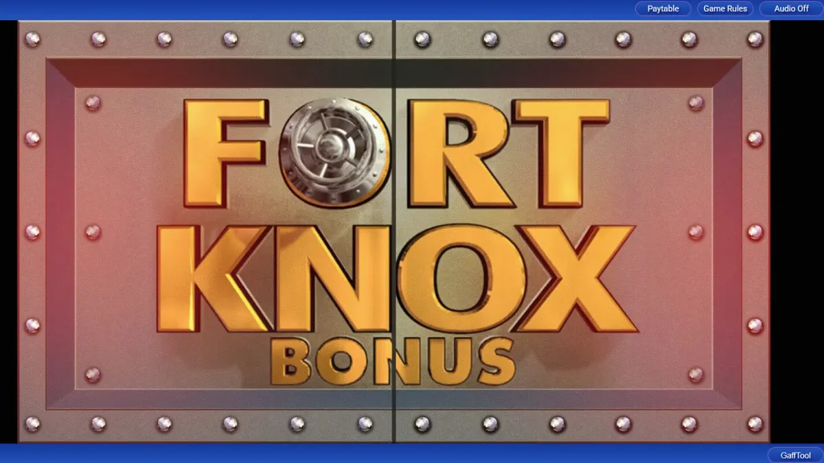 Tampilan visual slot Fort Knox Da Vinci Diamonds dengan elemen seni Renaissance dan brankas mewah