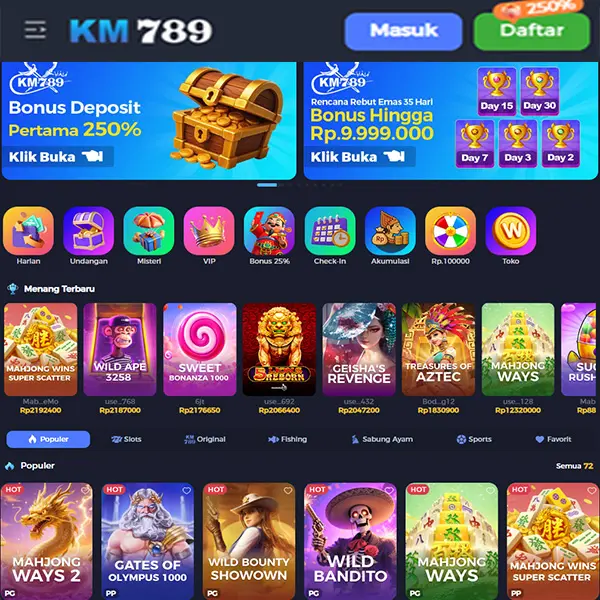 km789 Masuk